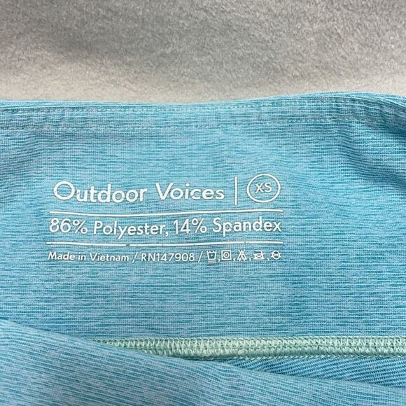 Outdoor Voices heathered blue high waisted legging xs - Picture 9 of 9